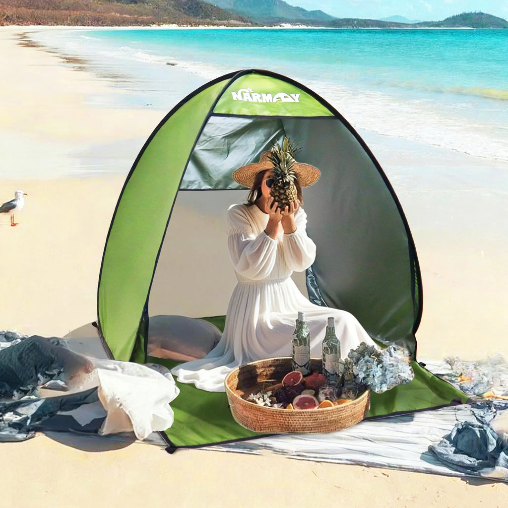 Namiot plażowy EasyBeach — pop-up, ochrona UV, wodoodporny