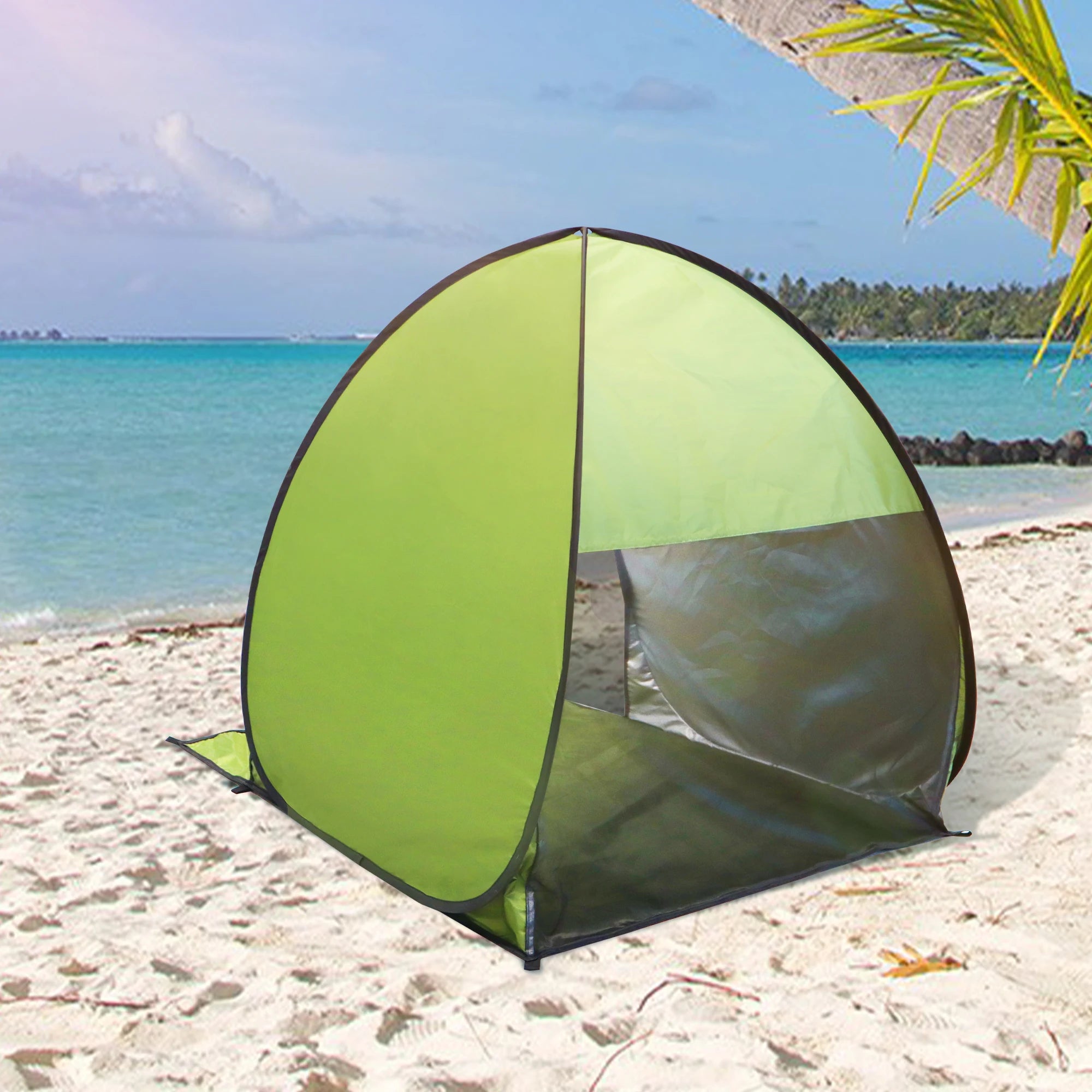 Namiot plażowy EasyBeach — pop-up, ochrona UV, wodoodporny